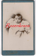 Oude Foto CDV Karton Portrait Carte De Visite Photographe Ed. Lamaury Gisors Eure France Enfant Baby Bebe Child Photo - Unclassified