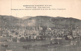 MACEDOINE - Campagne D'Orient 1914-17 - MONASTIR - Vue Générale - Occupée Par Le Général LEBLOIS à La Tête Du 242e Regi. - North Macedonia