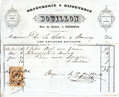 Orfevrerie & Bijouterie - BOUILLON - Tournus 1884 - 1800 – 1899