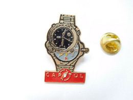 Superbe Pin's Pins , Auto , Rallye Paris Dakar , Montre Capitol , Watch - Rallye