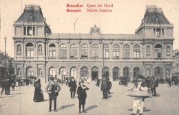 ¤¤   -   BELGIQUE   -  BRUXELLES   -  Gare Du Nord   -  Chemin De Fer      -   ¤¤ - Trasporto Pubblico Stradale