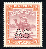 245.SUDAN,1922 ARMY OFFICIAL 2P.SG.A23,SC.MOA 25,MH,POSTMAN,CAMEL. - Sudan (...-1951)