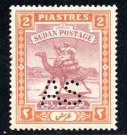 245.SUDAN,1922 ARMY OFFICIAL 2P.SG.A23,SC.MOA 25,MH,POSTMAN,CAMEL. - Soedan (...-1951)