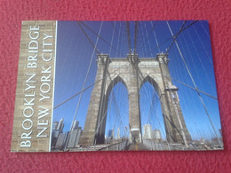 POSTAL POSTKARTE POST CARD CARTE POSTALE NEW NUEVA YORK CITY USA ESTADOS UNIDOS PUENTE DE BROOKLYN BRIDGE PONT...VER.... - Brooklyn