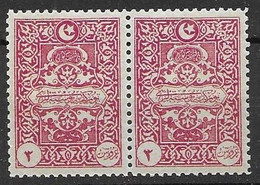 Turkey Good Postage Due Pair Mnh ** 1922 50 Euros - Segnatasse