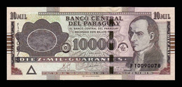 Paraguay 10000 Guaraníes 2010 Pick 224d Serie F SC UNC - Paraguay