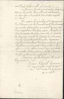 Autographe Henri-Jacques-Guillaume Clarke Général Français Révolution Et Empire Ministre De La Guerre De Napoléon Iᵉʳ - Other & Unclassified