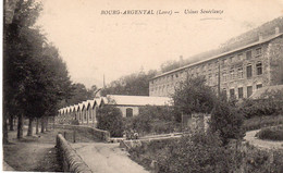 CPA   42   BOURG-ARGENTAL---USINES SENECLAUZE - Bourg Argental