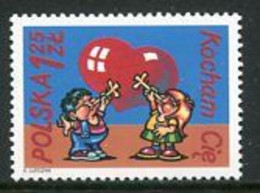 POLAND 2004 Valentines Day Greetings MNH / **.  Michel 4095 - Unused Stamps