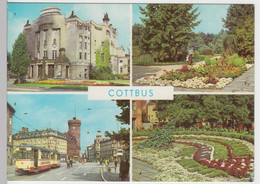 (96191) AK Cottbus, Mehrbildkarte, 1969 - Cottbus