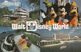 CARTOLINA  WALT DISNEY WORLD,ORLANDO,FLORIDA,MAGIC KINGDOM,VIAGGIATA 1983 - Orlando