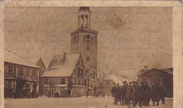 AK Mitau - Jelgava - Trinitatis-Kirche Am Markt - Feldpost 8. Batt II. Abt. Res. F.A.R. I - 1917 (51487) - Lettonie