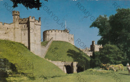 CARTOLINA  ARUNDEL,SUSSEX,INGHITERRA,REGNO UNITO,CASTLE,BEVIS TOWER AND KEEP,VIAGGIATA 1971 - Arundel