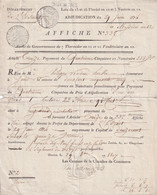 DDZ 892 - Document Quittance Département De L'Escaut , ANVERS 1807 - Acquisition D'un Pré à MOERBEKE - 1794-1814 (Période Française)