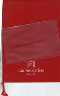 14 - DEAUVILLE - MENU CASINO BARRIERE -2 RUE EDMOND BLANC- 40 ANS HONDA -1964-2004 - Menükarten