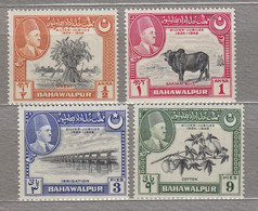 Bahawalpur 1949 MNH(**) Stamps Mi 22-25 #Fauna312 - Bahawalpur