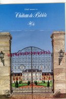 02- STE SAINTE PREUVE- MENU HOTEL RESTAURANT CHATEAU DE BARIVE-ESSAIS PRESSE SEAT TOLEDO 15 AVRIL 1999 - Menu