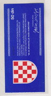 CROATIA  50 HRD Voucher Receipt For Croatian Military Forces - Croatie