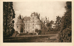 LE CHATEAU DE BRISSAC CARTE SEPIA - Autres & Non Classés