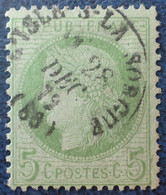 R1311/10 - CERES - N°53g Vert-jaune Sur Verdâtre - CàD De L'ISLE SUR LA SORGUE (Vaucluse) Du 28 DECEMBRE 1879 - 1871-1875 Ceres