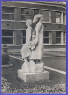 Carte Postale 59. Douai  Ecole Normale D'Institutrices Sculpture  De Morlaix Sculpteur Douaisien  Très Beau Plan - Douai