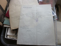 Deutsche Gesandtschaft Beograd Verbalna Nota 1923 - Other & Unclassified
