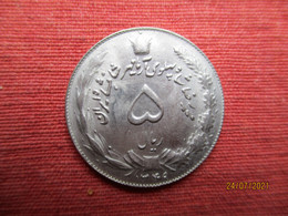 Iran: 5 Rials 1349 HE / 1970 - Iran