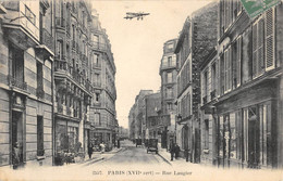 CPA 75 PARIS XVIIe RUE LAUGIER - Arrondissement: 17