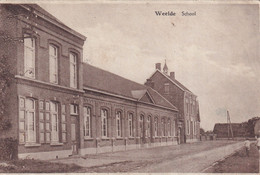 WEELDE   SCHOOL  -  NOGAL SLAPPE KAART - Ravels