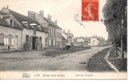 Cpa Bray Sur Seine, Rue Des Taupins. - Bray Sur Seine