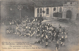 CPA 75 PARIS XVIe OEUVRE DES ORPHELINS APPRENTIS D'AUTEUIL LUTTE CORPS A CORPS DANS LE VILLAGE DE KEP TONKIN - Paris (16)