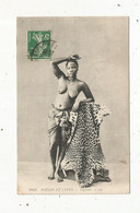 Cp, Ethnique , Afrique , Scénes Et Types , Négresse , écrite 1912 , Seins Nus - África