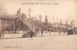 CPA 75 PARIS FOIRE DE PARIS 1926 ALLEE PRINCIPALE L'ESCALIER - Ausstellungen