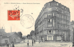 CPA 75 PARIS Ve HOPITAL BROCA RUES BROCA ET CORVISART - District 05