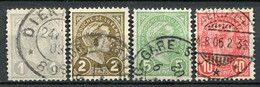 Luxemburg Ex.Nr.67/71               O  Used                   (429) - 1906 Guillaume IV