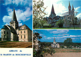 CPSM Saint Martin De Boscherville-Multivues    L779 - Saint-Martin-de-Boscherville