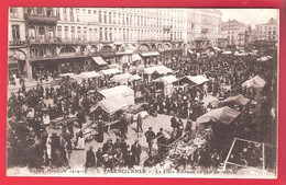 CPA 59 NORD No.5 VALENCIENNES La Place D'armes Un Jour De Marche GUERRE MONDIALE 1914-18 RARE !! BREGER FRERES PARIS - Valenciennes