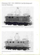 Catalogue PHILOTRAIN 1991 NSB EL9 HO - NS 7742 O - Goederenwagen Europa O - Néerlandais