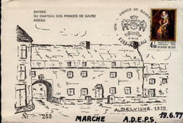 Prince De Grave - Cachet De Aiseau 05-10-75 (2 Cartes) - 1971-1980