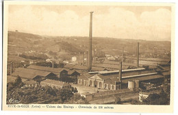 RIVE DE GIER - Usines Des Etaings - Cheminée De 108 Mètres - Rive De Gier