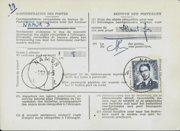 Doc De La Poste N° 965 : Obl. NAMUR - A 3 A - Du 02/10/74 - 1953-1972 Lunettes