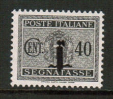 ITALY---Socialist Republic  Scott # J 6* VF MINT THIN (Stamp Scan # 788) - Postage Due