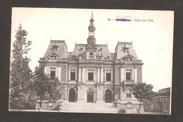 CPA SOMME 80 DOULLENS  L'EGLISE -  HOTEL DE VILLE  NO.40 - Doullens