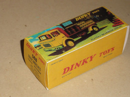 Boite Vide Réédition DINKY 588 Berliet Plateau Brasseur (carton Léger) - Dinky