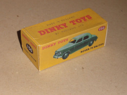 Boite Vide Réédition DINKY 156 Rover 75 Saloon (carton Léger) - Dinky