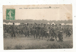 Cp, Militaria ,CAMP DE CERCOTTES ,près D'ORLEANS ,45 ,LOIRET , Militaires ,la Halte - Casernas