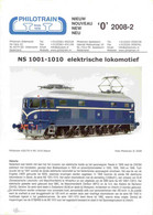 Catalogue PHILOTRAIN 2008 -2 Neuheiten Spur O NS 1001-1010 - En Néerlandais, Allemand, Anglais Et Français - Néerlandais