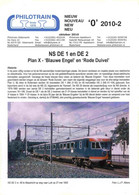 Catalogue PHILOTRAIN 2010 -02 Spoor O October NS DE 1 & DE 2 - En Néerlandais, Allemand, Anglais Et Français - Fiammingo