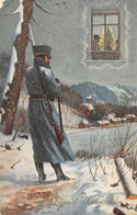 Militaria Schweizer Armee Grenzbesetzung Gesegnete Weihnachten - Armée Suisse - Occupation Des Frontières - Andere & Zonder Classificatie