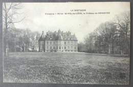 CPA 29 SAINT POL DE LEON - RARE Vue - Le Château De Kernevez - MTIL 6214 - Réf. P 174 - Saint-Pol-de-Léon